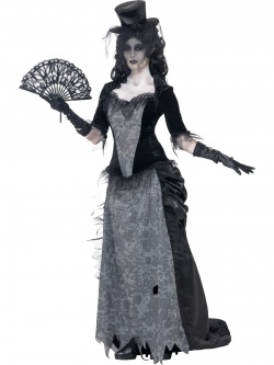 Dámský kostým Vdova z města duchů