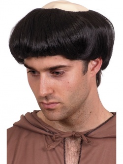 Monks Wig - Black