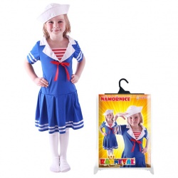 Dětský kostým dívka námořník