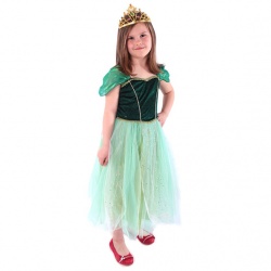 Dětský kostým Princezna v zeleném