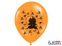 Halloweenský balónek Strašidelný dům