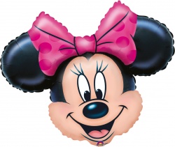 Balónek fóliový Minnie Mouse - velký