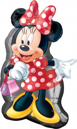 Balónek fóliový Minnie Mouse - velký
