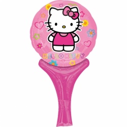 Balónek fóliový Hello Kitty - lízátko