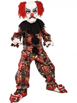 Strašidelný klaun dětský kostým