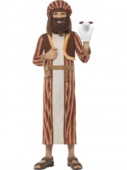 Dětský kostým Biblický pastýř s ovečkou