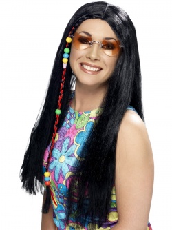 Hippie párty paruka