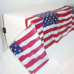 Papírový ubrus USA