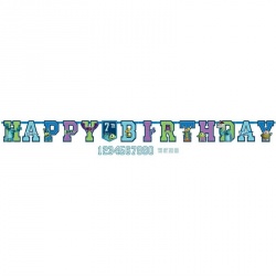 Girlanda Happy Birthday - Příšerky s.r.o