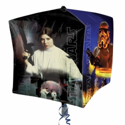 Balónek fóliový Star Wars - kostka