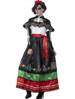 Mexická seňorita Day of the Dead