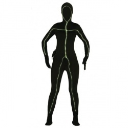 Morphsuit Svítící postava ženy
