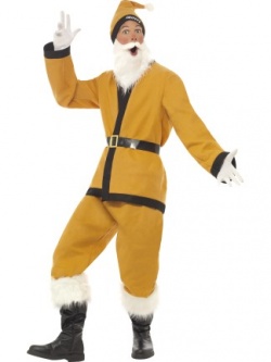 Santa ve žlutém
