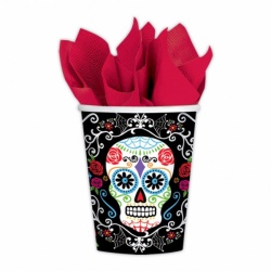 Barevný kelímek Day of the Dead sada