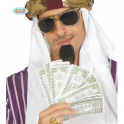 Sada falešných dolarových bankovek