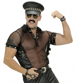 Černé rockové tričko