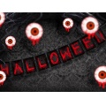 Krvavý transparent- Halloween 